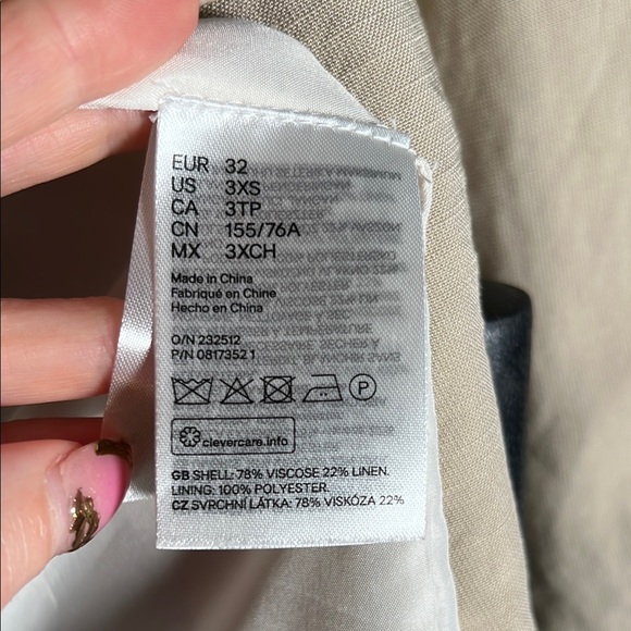 H&M Light Beige Blazer - Picture 8 of 8